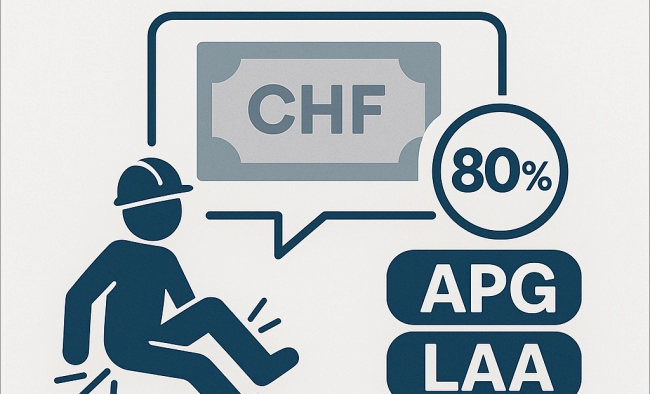 Maintien du salaire en cas d'accident ou d'APG